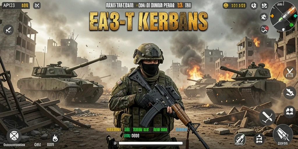 Tampilan gameplay API33 yang mendebarkan dan penuh aksi.