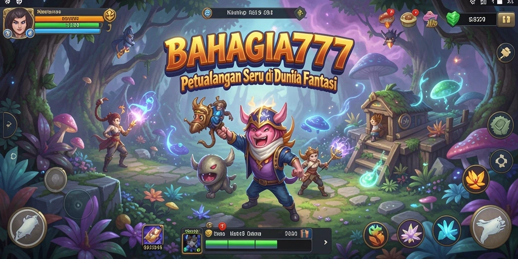 Tampilan gameplay menarik dan penuh petualangan di BAHAGIA777.