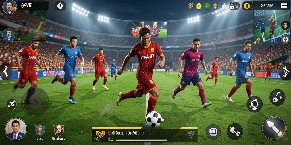 Tampilan bermain G9VIP yang menegangkan dan penuh aksi.