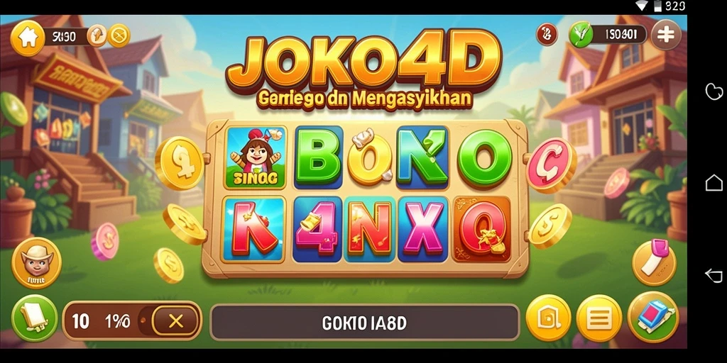 Tampilan gameplay seru di JOKO4D saat bermain Bingo.