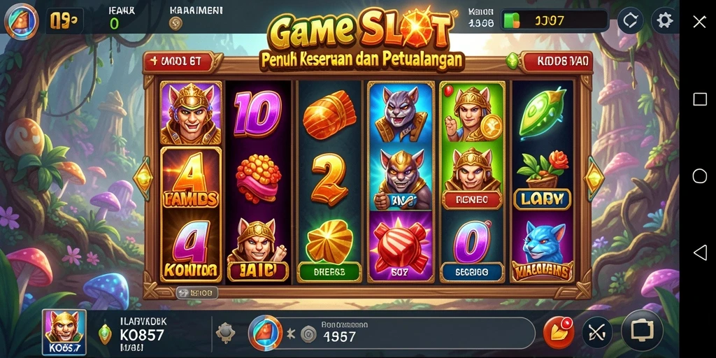 Gameplay menarik KO857 dengan grafis menawan dan fitur slot yang seru.
