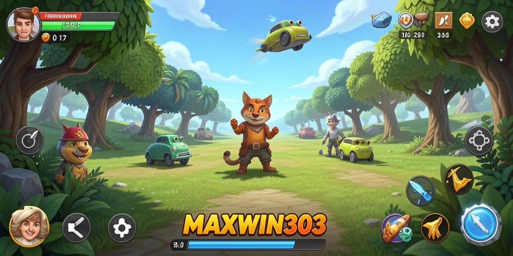 Gameplay seru dan grafis menarik dalam MAXWIN303.