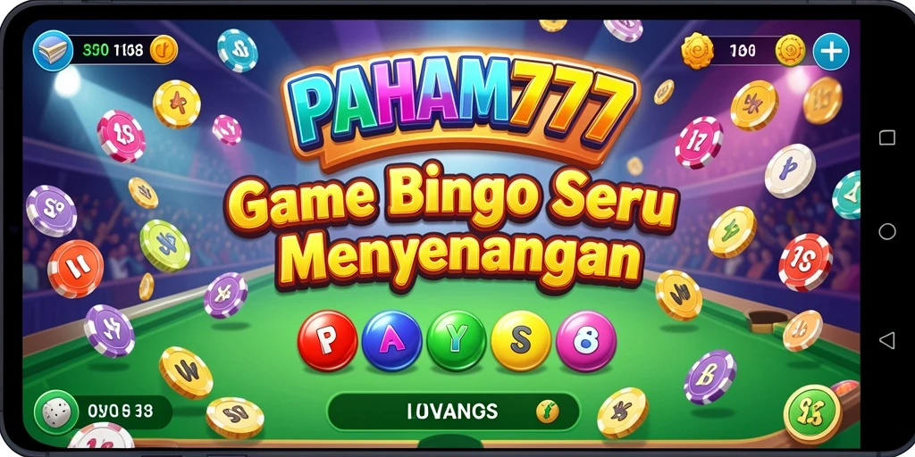 Gameplay seru Bingo dengan hadiah menarik.