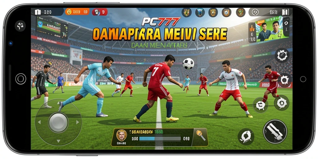 Gameplay seru dalam PC777, tantang teman dan raih kemenangan.