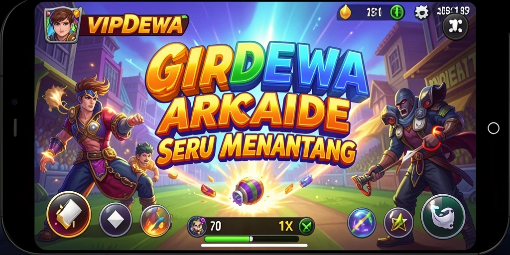 Gameplay seru dan menantang di VIPDEWA.